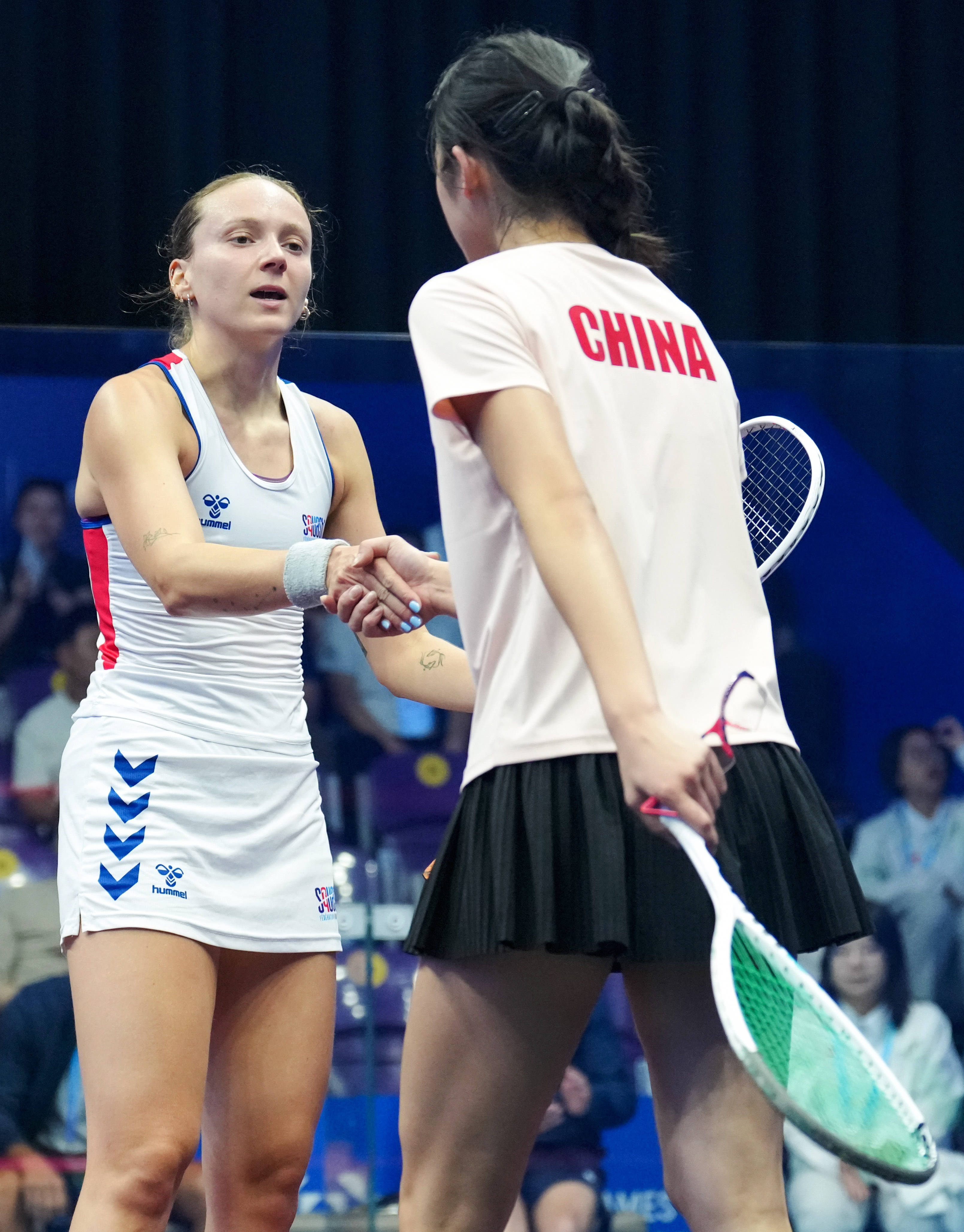 奥地利女子壁球选手脱颖而出，斩获金牌