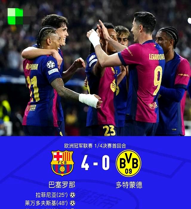 梅西莱万多夫施令奇迹，巴萨晋级欧冠