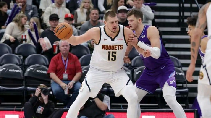 掘金狂胜，约基奇砍下三双，助球队稳固西部前三